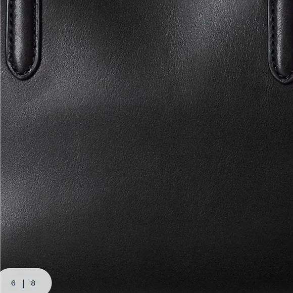 Ralph Lauren Elegant Black Satchel - Picture 7 of 14